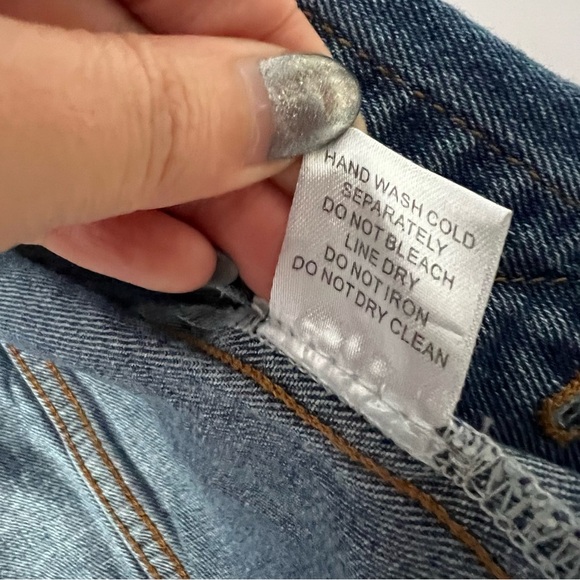 Sunset + Spring Rainbow Trim Denim Jacket Medium - Picture 9 of 11